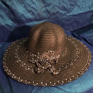 Cute Black Summer Hat.